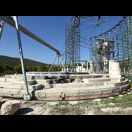 Der zwischen 365 und 335 v. Chr. durch Polykleites erbaute Tholos
